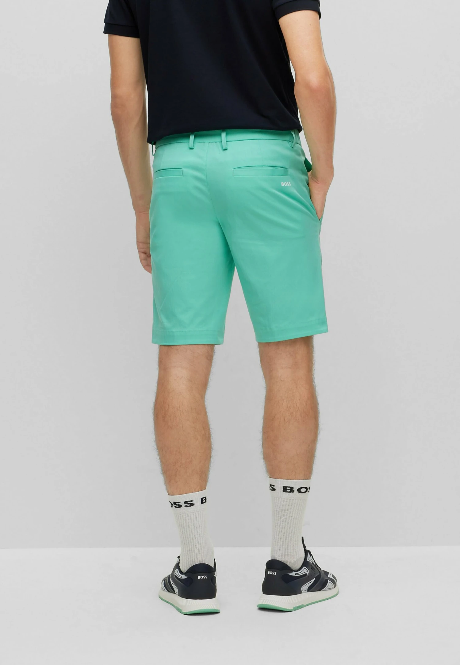 Boss Short- Shorts - Open Green 3 Boss Short- Shorts - Open Green - Afbeelding 3