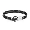 Boss Thad Sport - Armband - Silber Schwarz Weiss