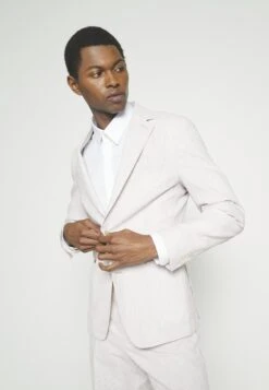 Boss Hanry - Kostuum - Light Beige -Boss 0101a4fa07eb499e917fd6f308f584a8