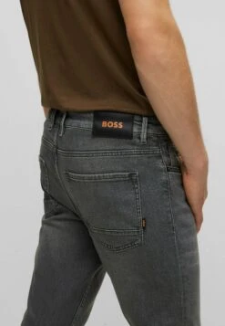 Boss Delano - Slim Fit Jeans - Grey Two -Boss 0225727bfa634a24894342700b74aae9
