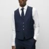 Boss H-Jasper-Vs-Mm-C-224 - Gilet - Dark Blue Five