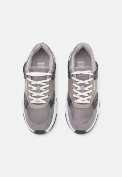 Boss Asher Runn - Sneakers Laag - Open Grey -Boss 06a441e6f4674df080bd6b2110c9eace