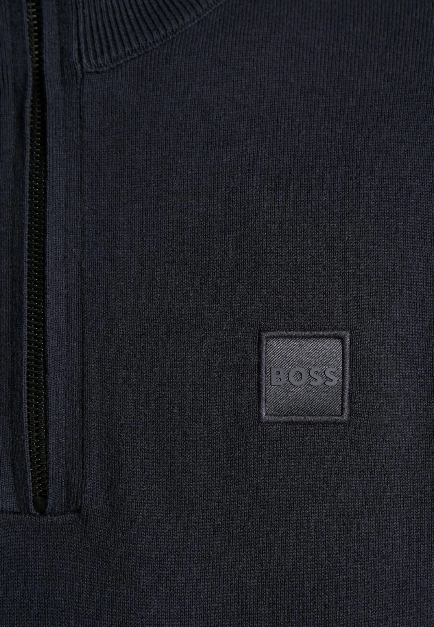 Boss Badge Logo Zip-Through Knit-Troyer - Trui - Dark Blue 7 Boss Badge Logo Zip-Through Knit-Troyer - Trui - Dark Blue - Afbeelding 7