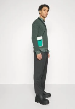 Boss Avone - Trui - Dark Green -Boss 085435f3c1254d30bc1d5b79dde759c6