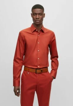 Boss H Hank Kent - Zakelijk Overhemd - Red Two