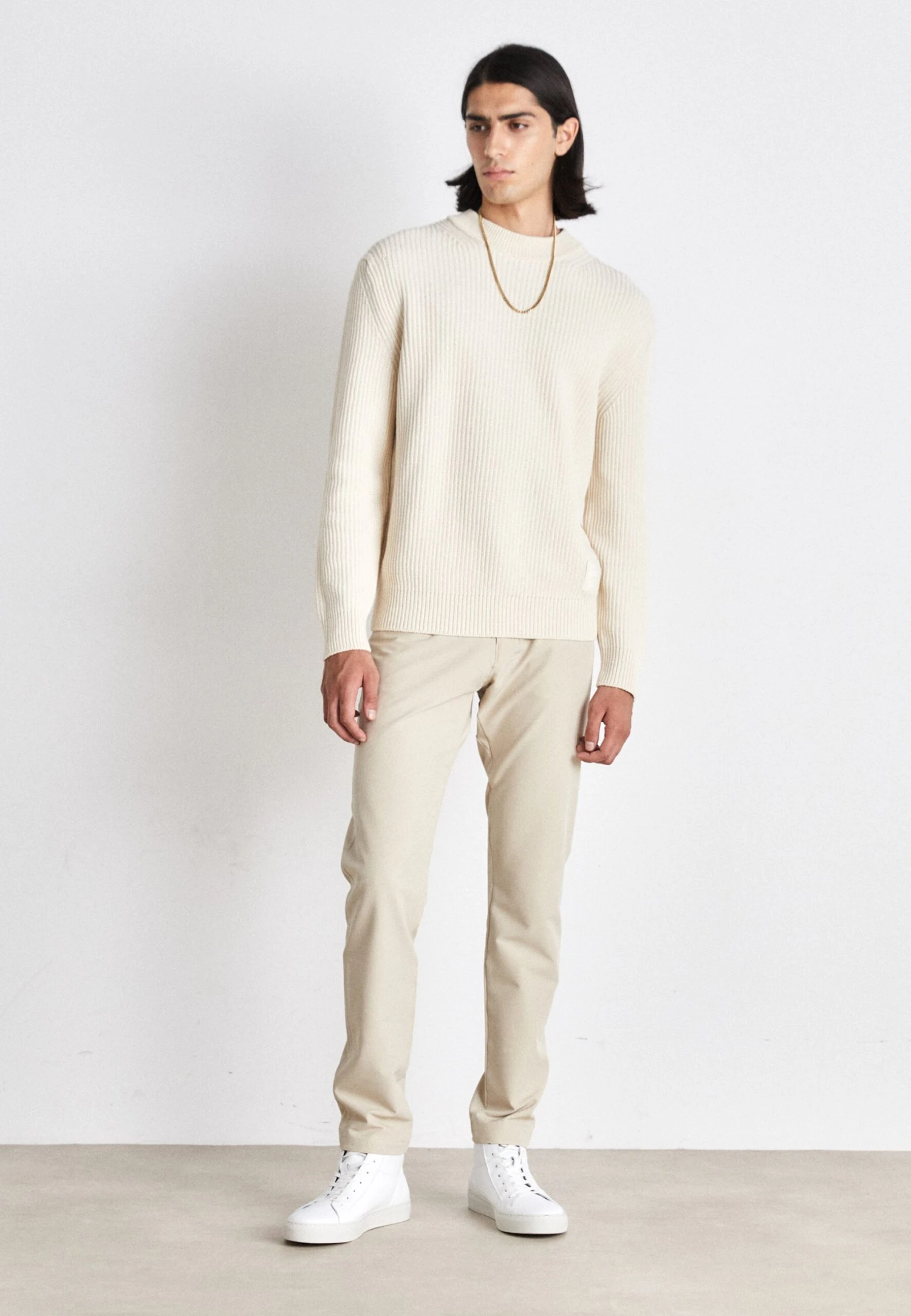 Boss Kecol - Trui - Light Beige 2 Boss Kecol - Trui - Light Beige - Afbeelding 2