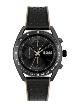 Boss Center Court - Chronograaf - Schwarz Schwarz Schwarz Braun