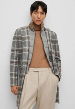 Boss Mantel - Medium Grey -Boss 1545b45f9c564a3aaa82bb1f26b5774d