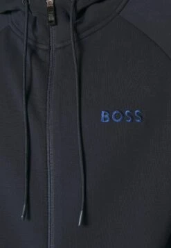 Boss Saggy - Sweater Met Rits - Dark Blue -Boss 15cad0d603db4269add46c8dcf90ef34
