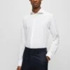 Boss P-Joe-Spread-C1-222 - Zakelijk Overhemd - White
