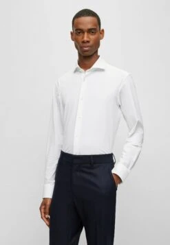 Boss P-Joe-Spread-C1-222 - Zakelijk Overhemd - White