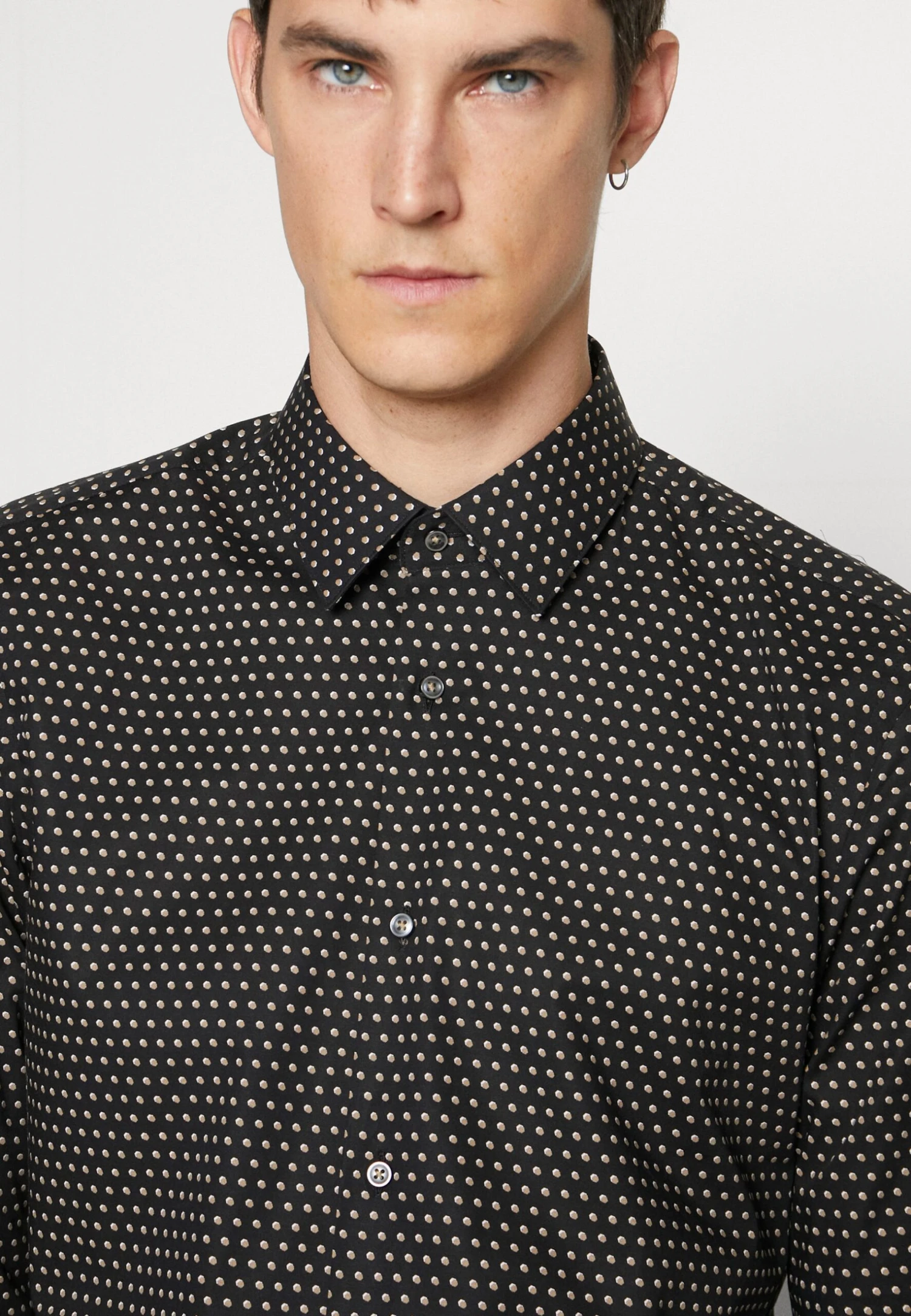 Boss Hank - Zakelijk Overhemd - Beige 4 Boss Hank - Zakelijk Overhemd - Beige - Afbeelding 4