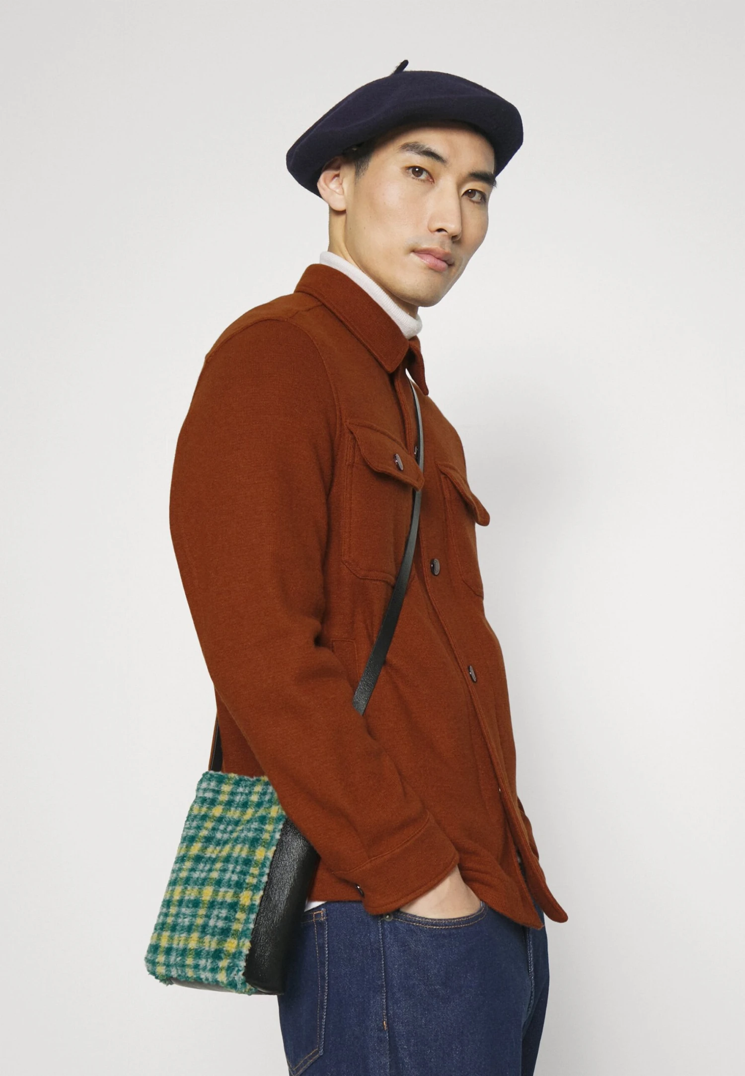 Boss Carper - Lichte Jas - Medium Brown 5 Boss Carper - Lichte Jas - Medium Brown - Afbeelding 5