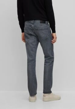 Boss Maine - Straight Leg Jeans - Grey -Boss 1cbcf7af6c134273a616466cbece5438