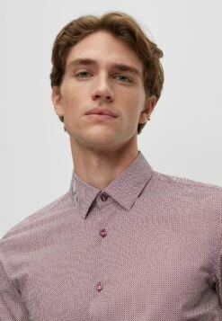 Boss H-Hank-S-Kent-C1-232 - Overhemd - Dark Red Two -Boss 1d38200c34534c0d9179be50d4bedef9