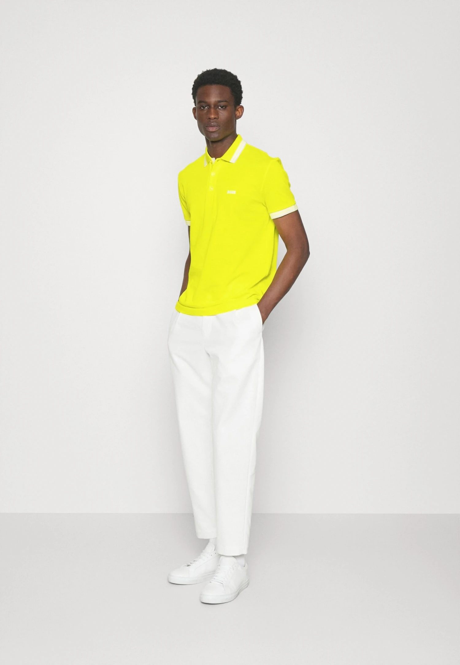 Boss Paddy - Poloshirt - Light Pastel Yellow 2 Boss Paddy - Poloshirt - Light Pastel Yellow - Afbeelding 2