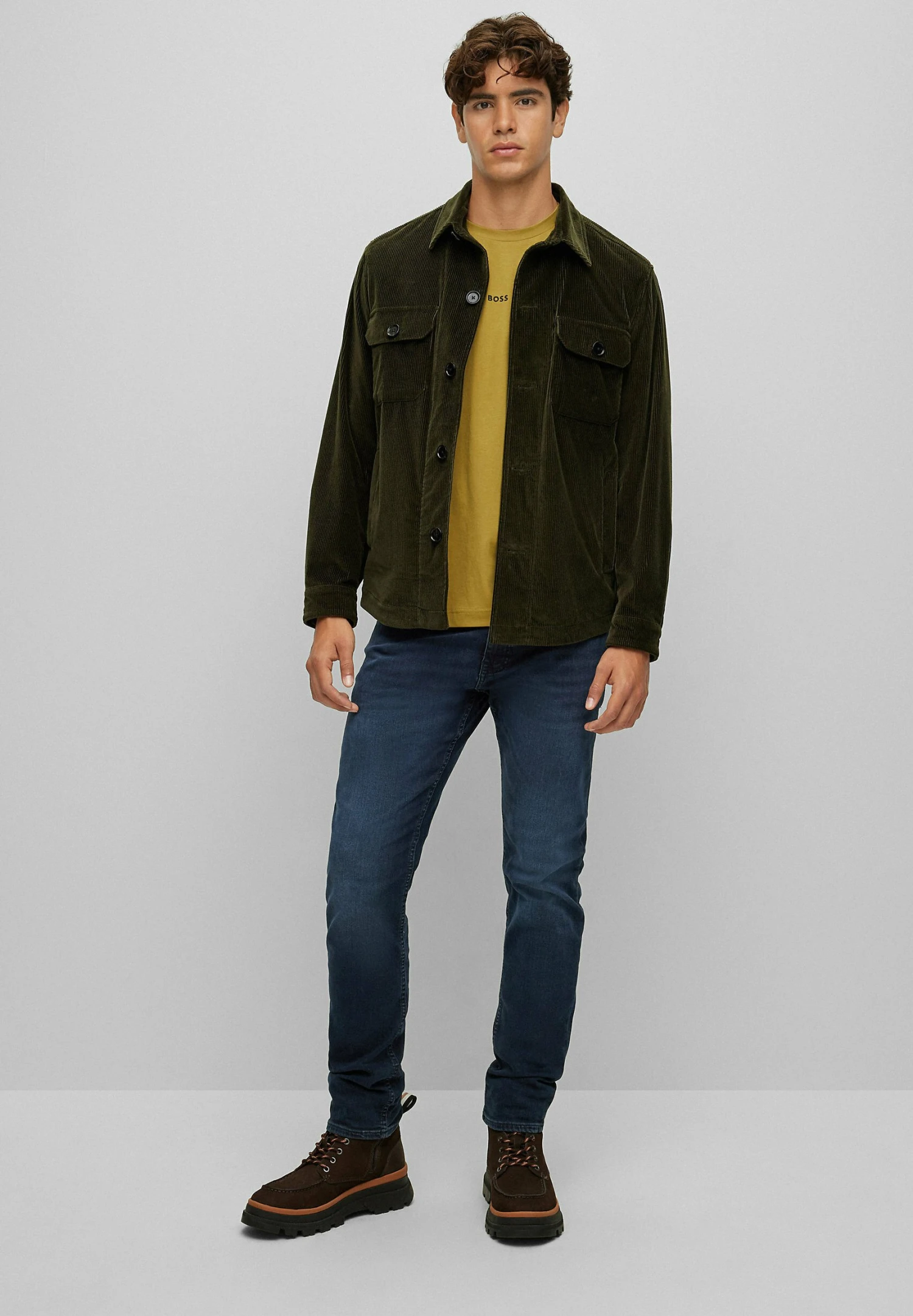 Boss Slim Fit Jeans - Dark Blue Seven 2 Boss Slim Fit Jeans - Dark Blue Seven - Afbeelding 2