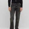 Boss Anderson Bc - Straight Leg Jeans - Charcoal Five