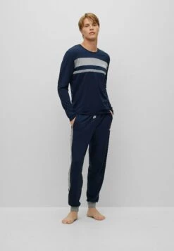 Boss Balance - Pyjamashirt - Dark Blue Three -Boss 236ba3d958e94377a04186d10980f802
