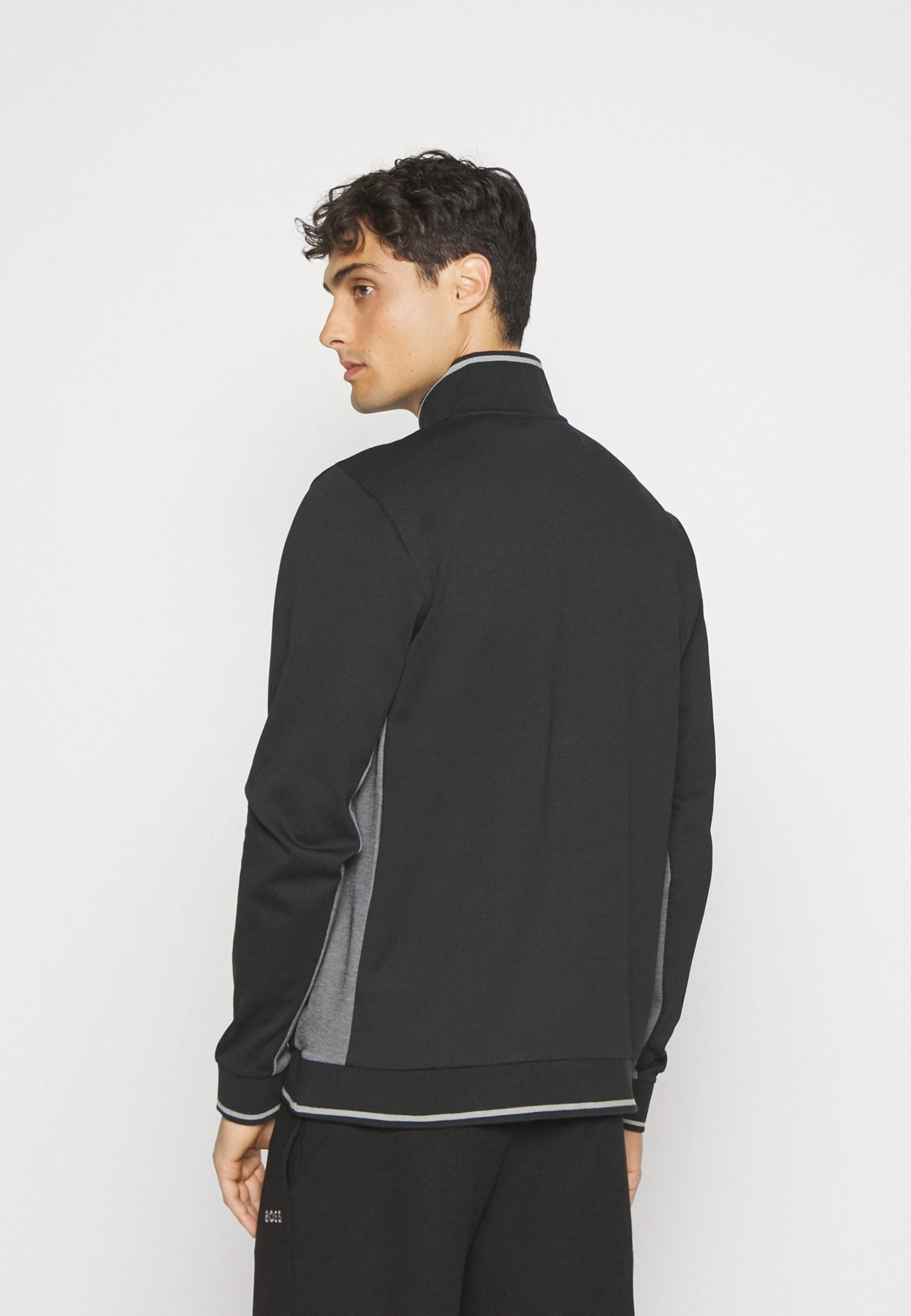 Boss Tracksuit Jacket - Pyjamashirt - Black 3 Boss Tracksuit Jacket - Pyjamashirt - Black - Afbeelding 3