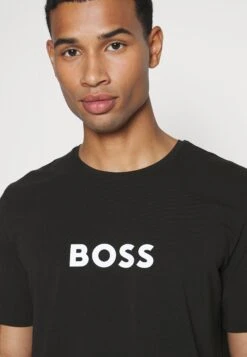 Boss Easy - Pyjamashirt - Black -Boss 248fd6294375463f902c5415937dd322