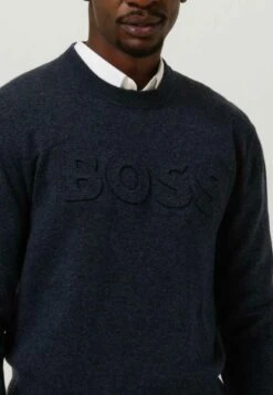 Boss Foccus - Trui - Donkerblauw -Boss 257bffe76a5647b6922b6333b4871dba