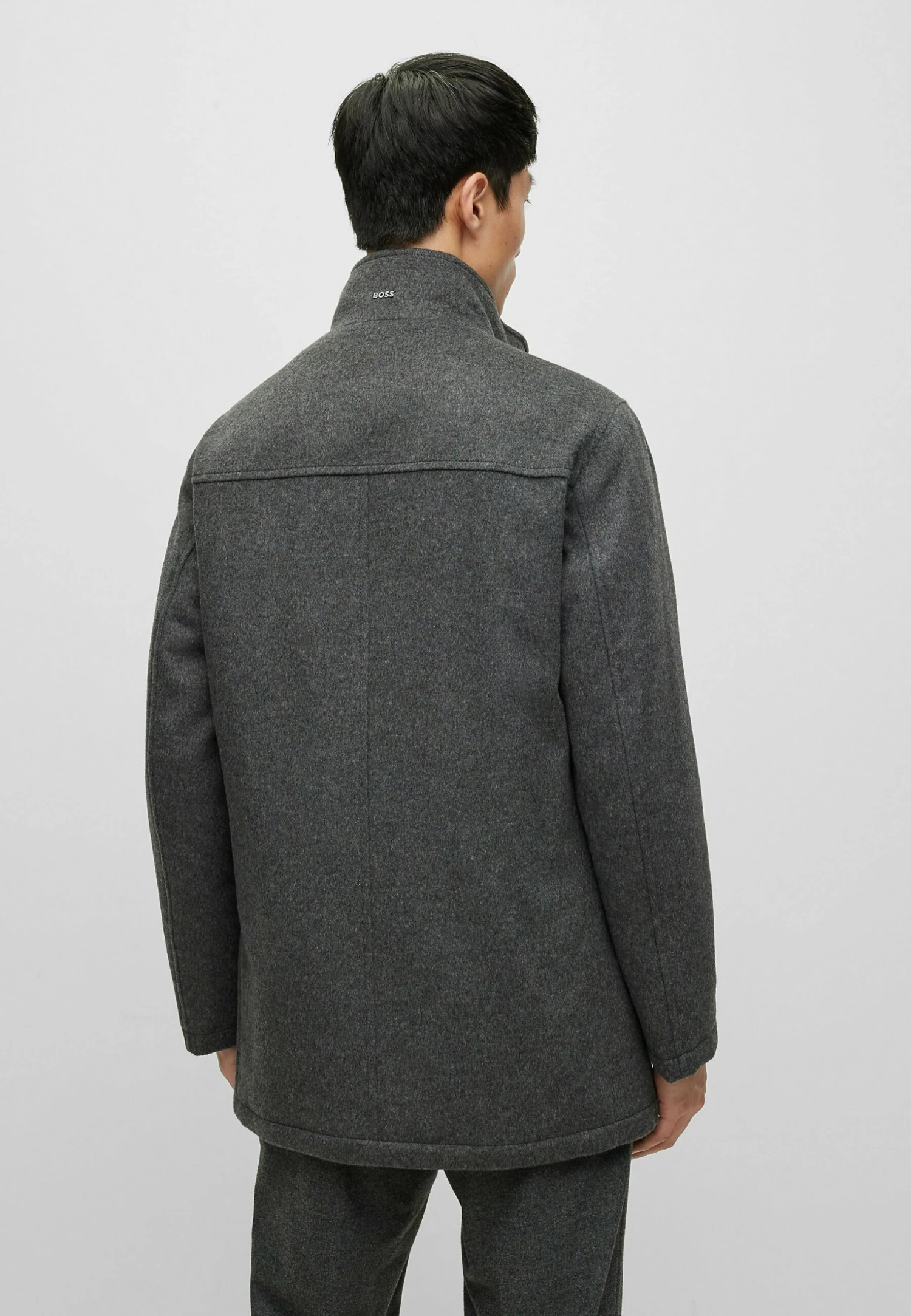 Boss H-Coxtan - Mantel - Grau Null 3 Boss H-Coxtan - Mantel - Grau Null - Afbeelding 3