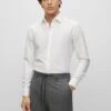 Boss H-Hank-Kent-C3-214 - Zakelijk Overhemd - White