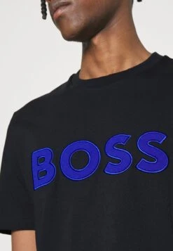 Boss Tiburt - T-Shirt Print - Dark Blue -Boss 2e6a0e75f9e7429986c0aeb796314bca