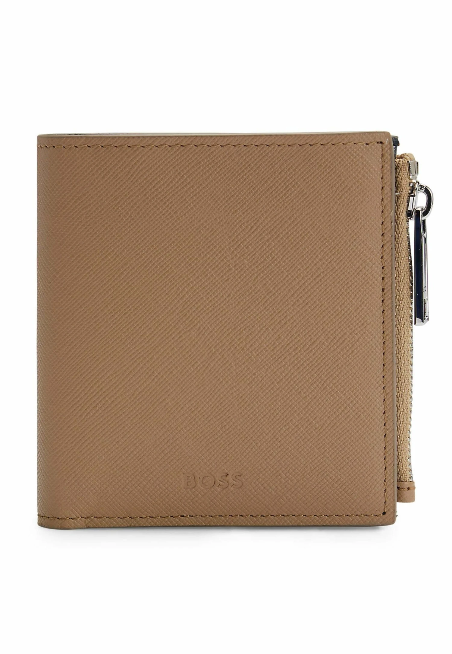 Boss Jaimie_Bifold Zip - Portemonnee - Beige 1 Boss Jaimie_Bifold Zip - Portemonnee - Beige