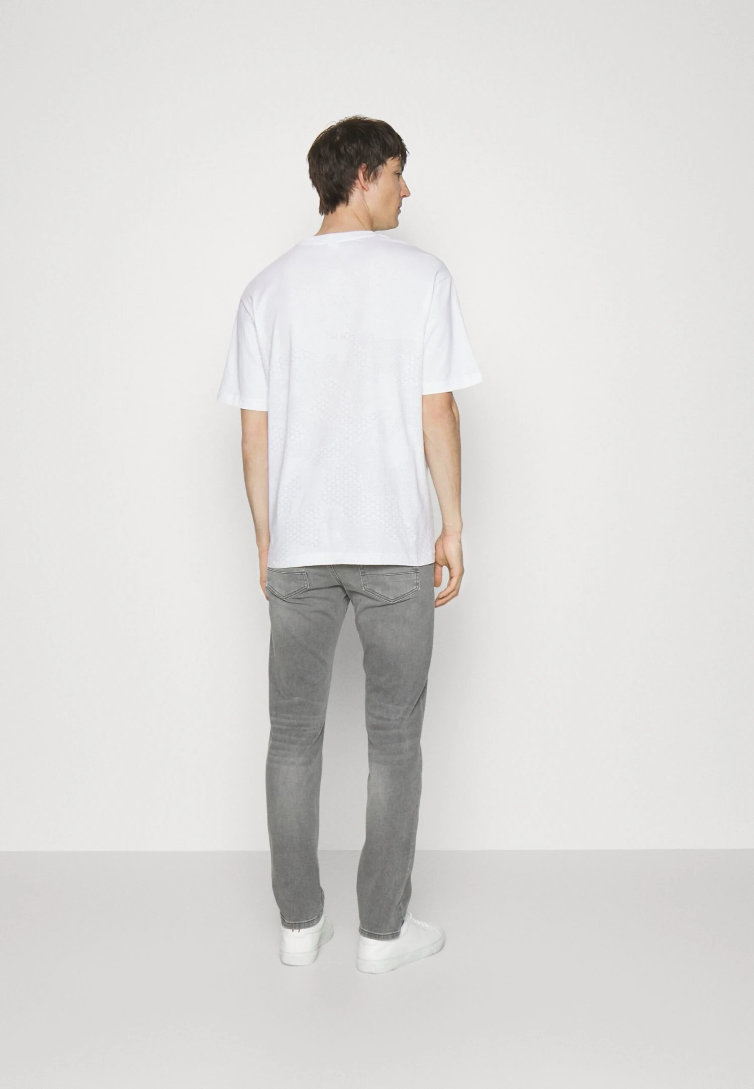 Boss Taber Zip- Jeans Tapered Fit - Medium Grey 3 Boss Taber Zip- Jeans Tapered Fit - Medium Grey - Afbeelding 3