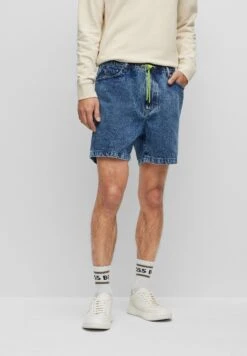 Boss Ames Bc - Jeansshort - Navy