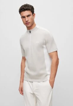 Boss Zinos - T-Shirt Basic - Light/Pastel Grey