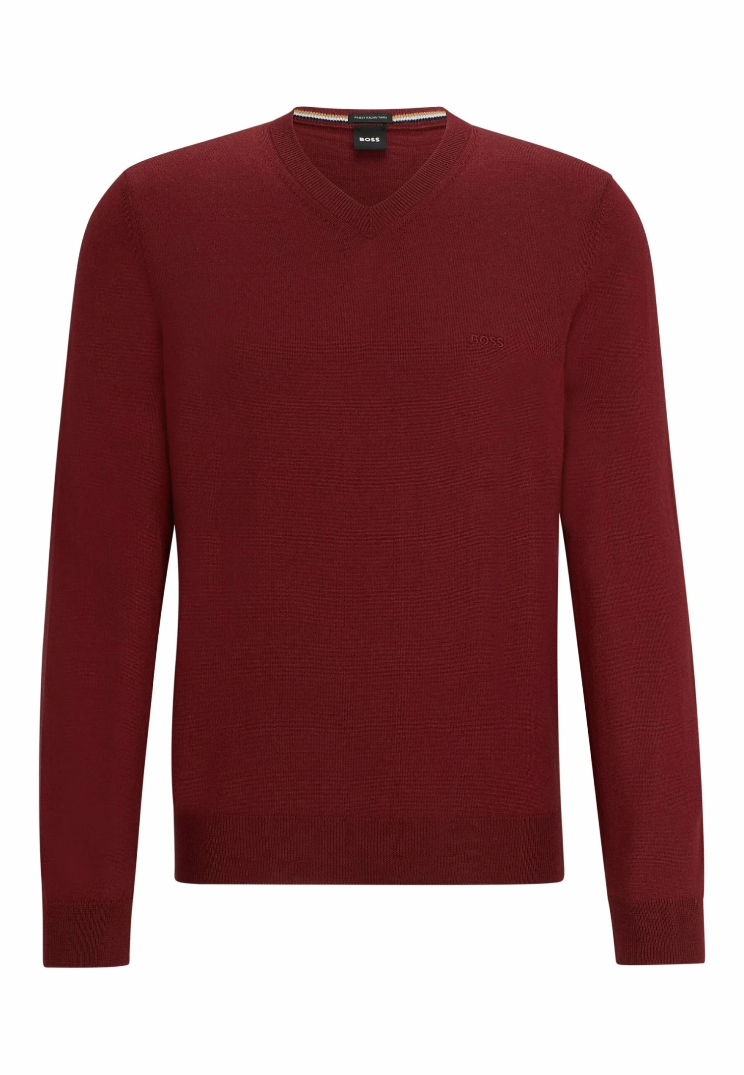 Boss Baram-L - Trui - Dark Red Two 1 Boss Baram-L - Trui - Dark Red Two