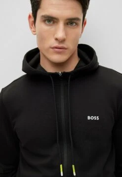 Boss Saggy- Sweater Met Rits - Black One -Boss 397e2176fb3548a5a58dfa8e65edcd0a