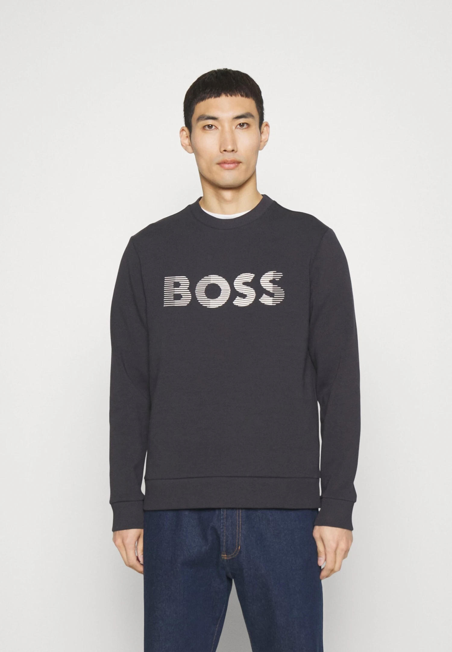 Boss Salbo - Sweater - Dark Blue 1 Boss Salbo - Sweater - Dark Blue
