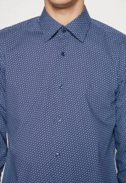 Boss Hank Kent - Zakelijk Overhemd - Navy -Boss 438ce31fb18a40fa89d9714c33e7cf3b
