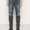 Boss Straight Leg Jeans - Stone Blue Denim