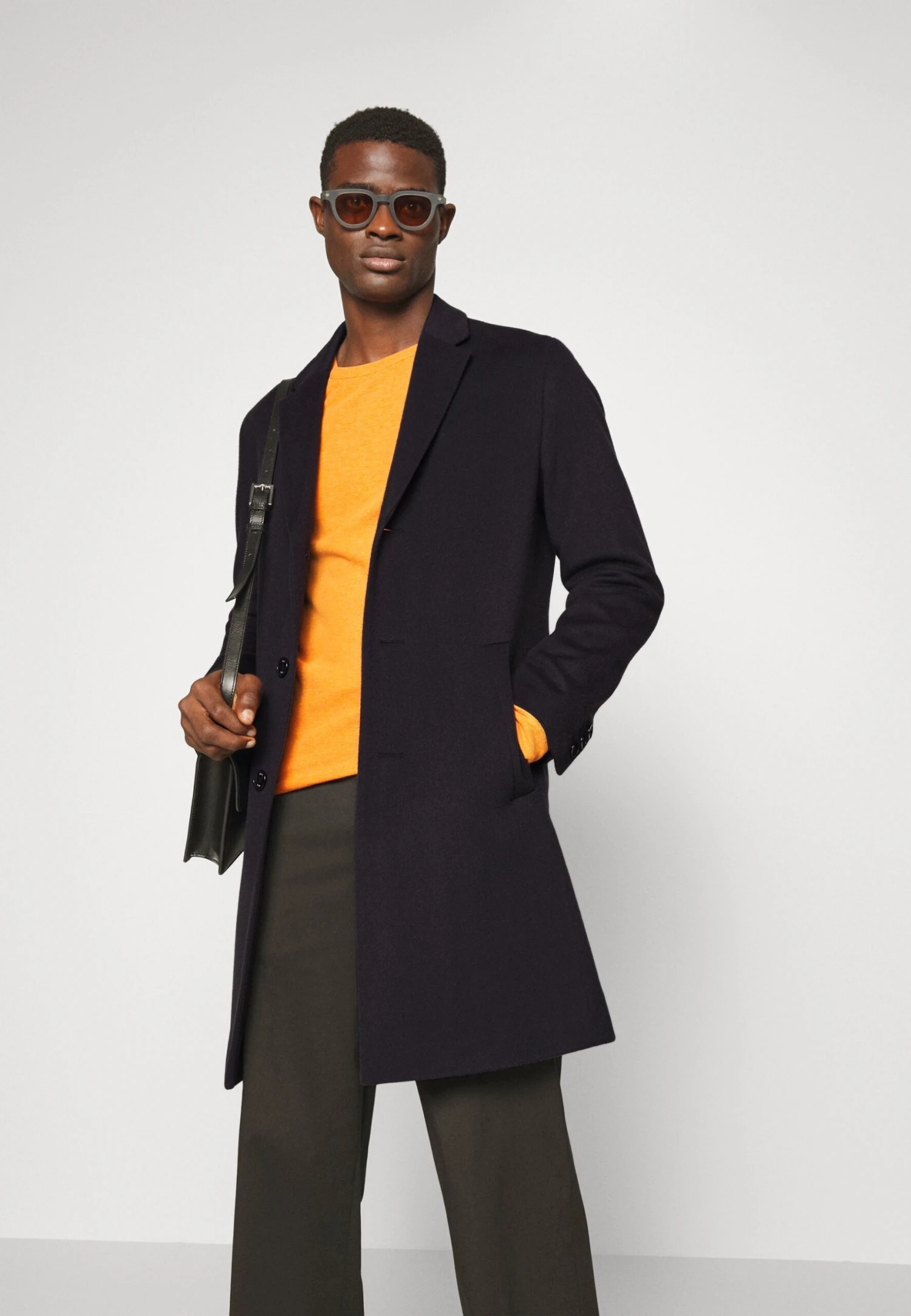 Boss Hyde - Mantel - Dark Blue 4 Boss Hyde - Mantel - Dark Blue - Afbeelding 4