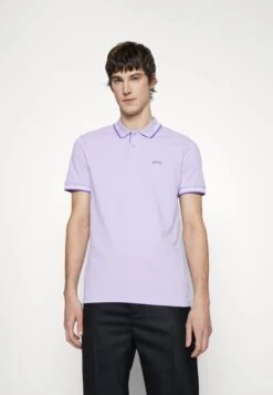 Boss Paul Curved - Poloshirt - Light Pastel Purple