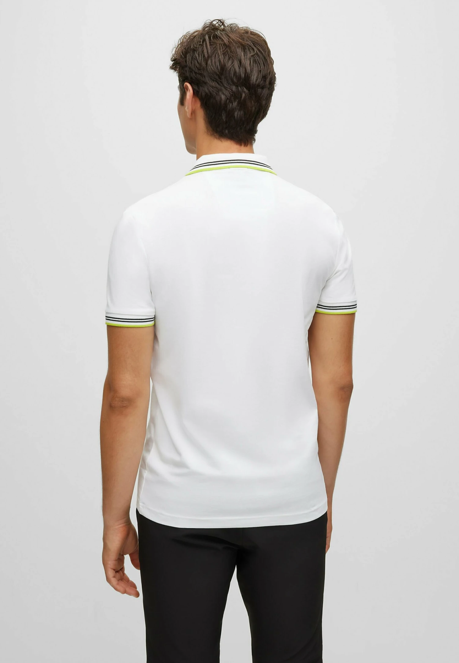 Boss Paul Curved - Poloshirt - Natural Six 3 Boss Paul Curved - Poloshirt - Natural Six - Afbeelding 3