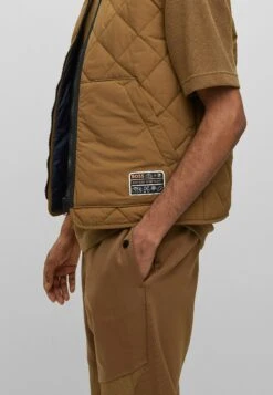 Boss Okella - Bodywarmer - Open Beige -Boss 48974c0322fe44c8a067ace5f2898007
