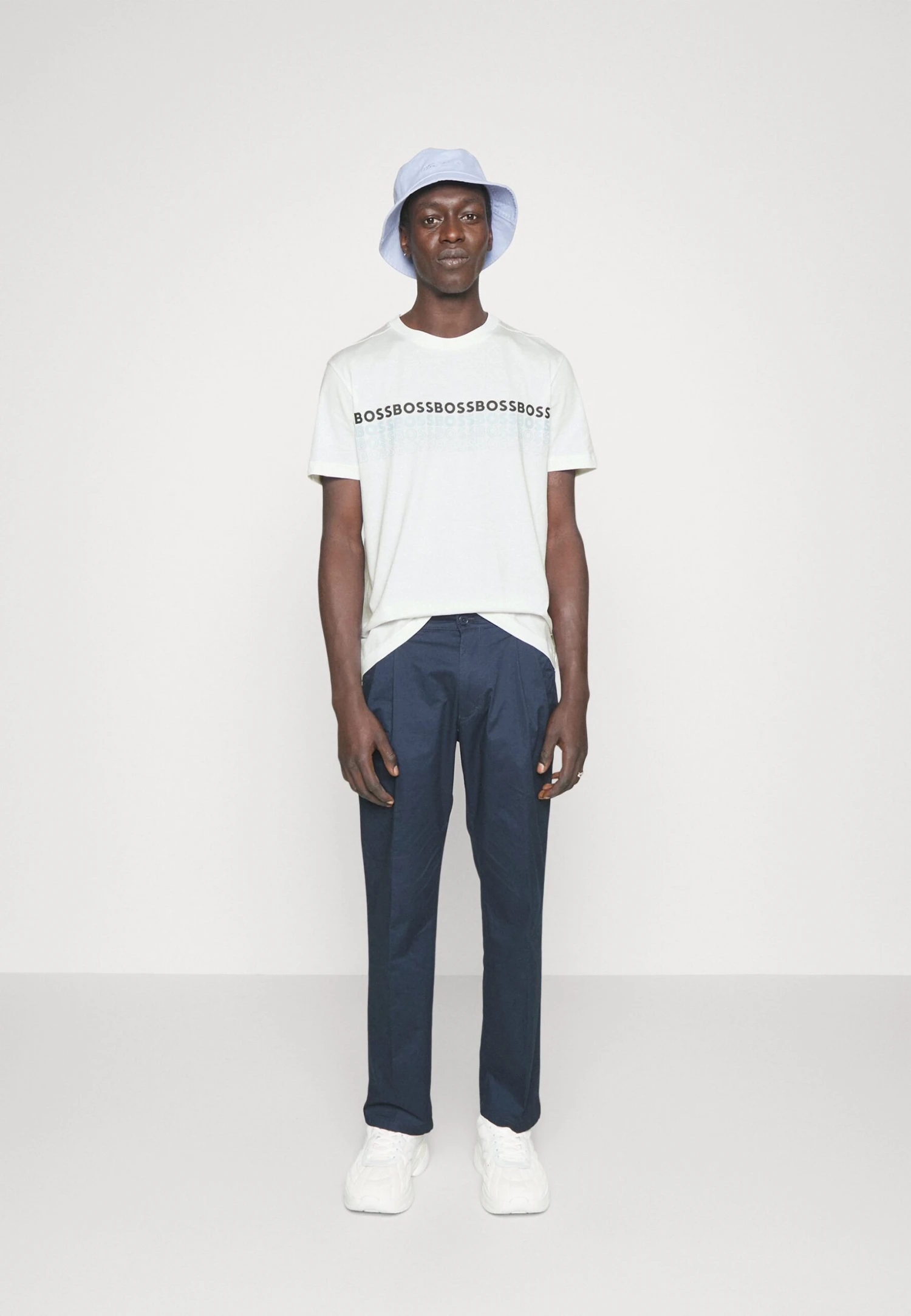 Boss Tee - T-Shirt Print - White 2 Boss Tee - T-Shirt Print - White - Afbeelding 2