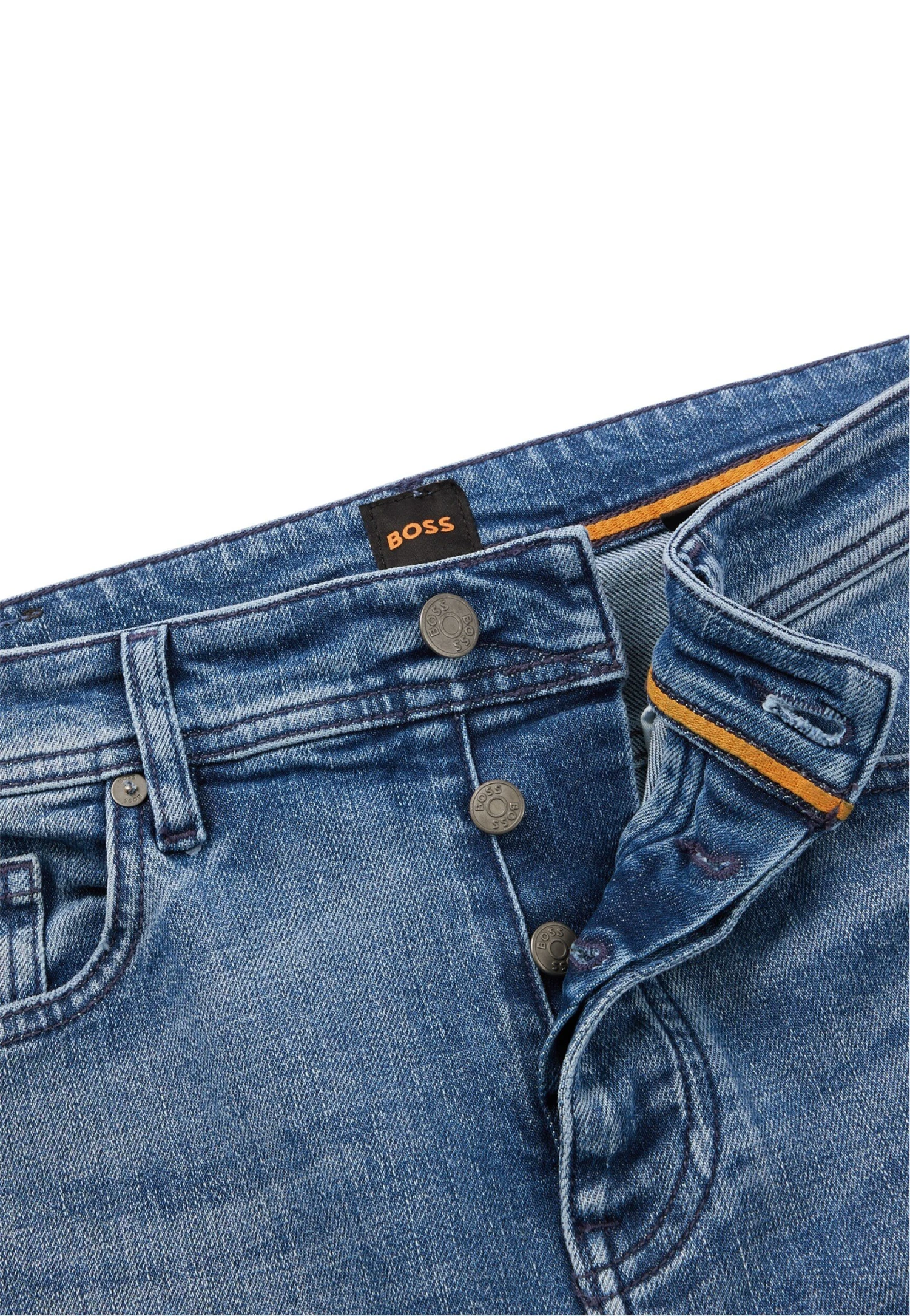 Boss Taber Bc-C - Jeans Tapered Fit - Blue 6 Boss Taber Bc-C - Jeans Tapered Fit - Blue - Afbeelding 6