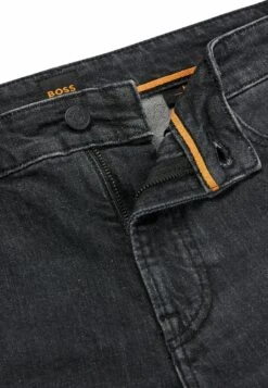 Boss Straight Leg Jeans - Charcoal Six -Boss 4ba34a8d4e384450b4806527f262ace5