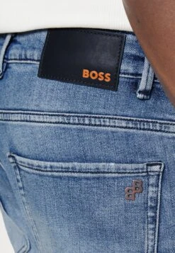 Boss Delano- Jeans Tapered Fit - Turquoise/Aqua -Boss 4e638547f9ff4e2aa513bcb5c10cecd3