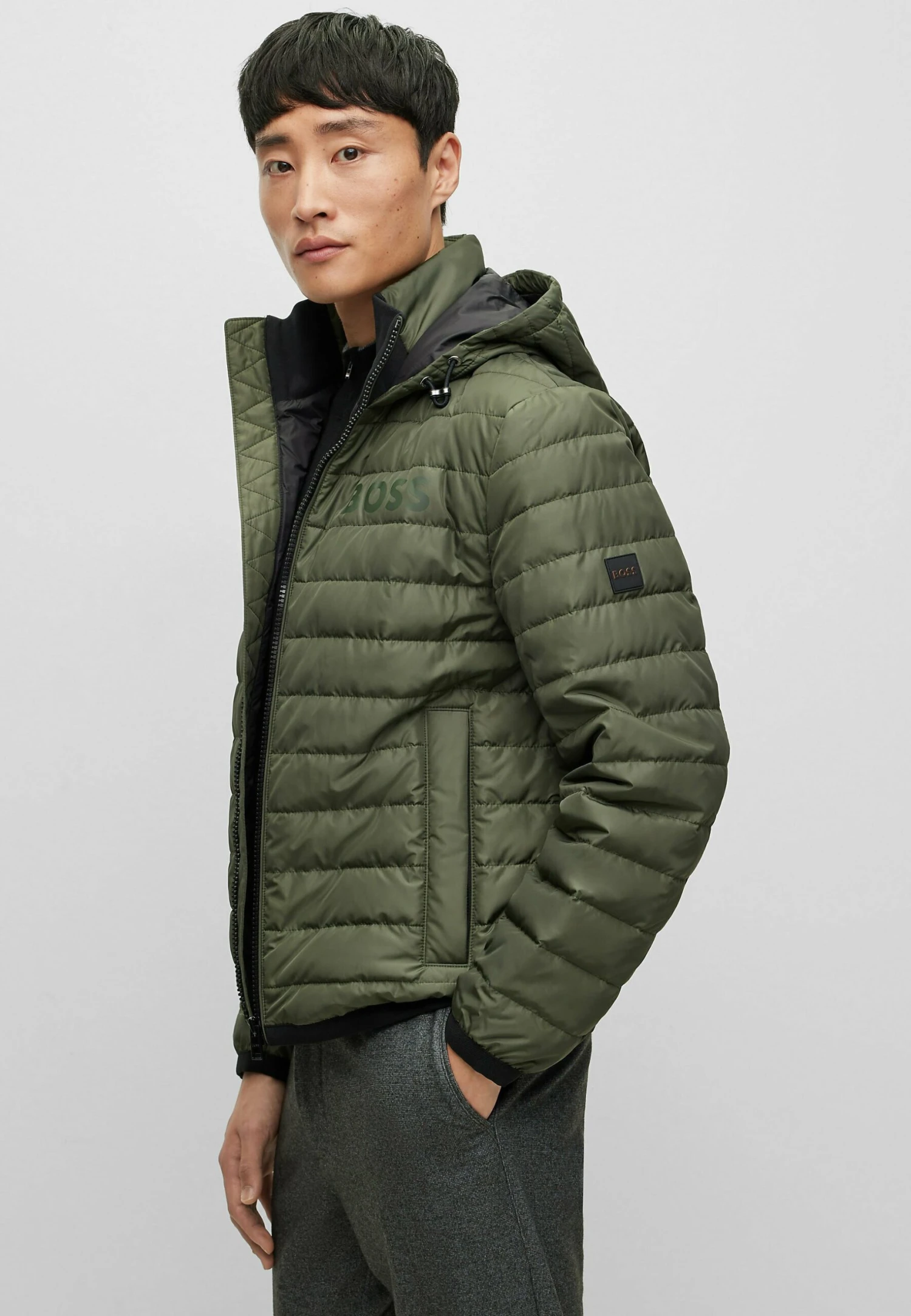 Boss Dawood1- Winterjas - Open Green Twenty 5 Boss Dawood1- Winterjas - Open Green Twenty - Afbeelding 5
