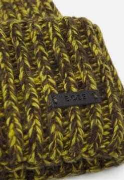 Boss Mouliné Hat Unisex - Muts - Open Green -Boss 4fe5780220f945da9219ef9c9fc4043e