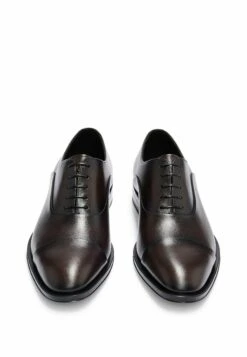 Boss Derrek Oxfr Ltct - Veterschoenen - Dark Brown Three -Boss 537bb5cd4c7b425f9927d758bd8ccdcf