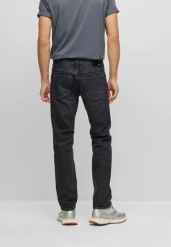 Boss Straight Leg Jeans - Charcoal Six -Boss 5443b0081d4a4573a63fc161b3040355